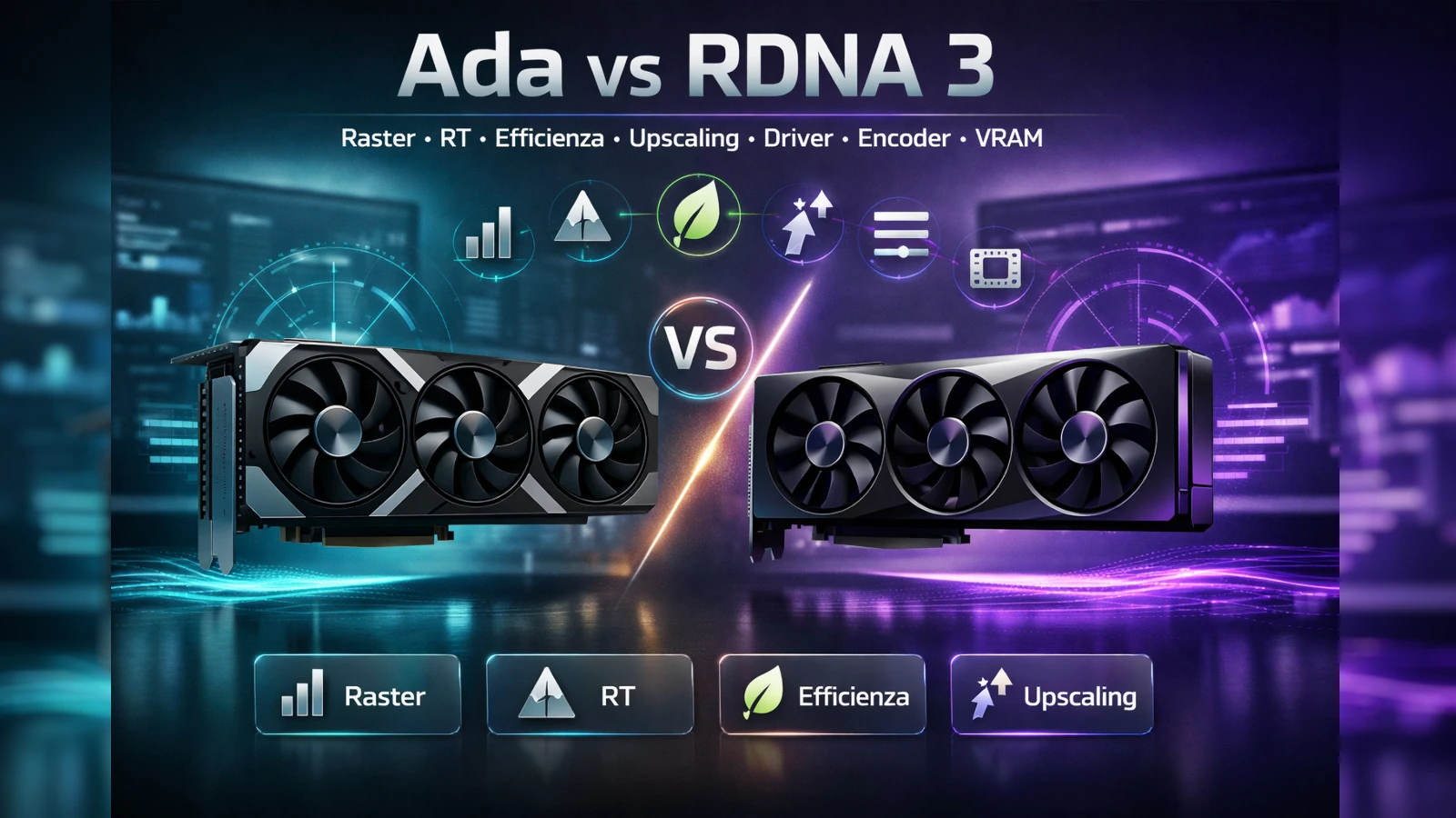 Ada Lovelace vs RDNA 3: cosa cambia tra RTX 40 e RX 7000