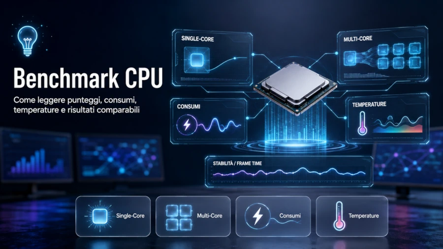Come interpretare i benchmark CPU e capire i risultati