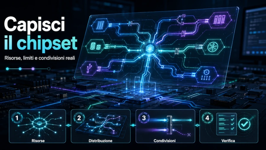 Chipset della scheda madre: risorse, limiti e differenze