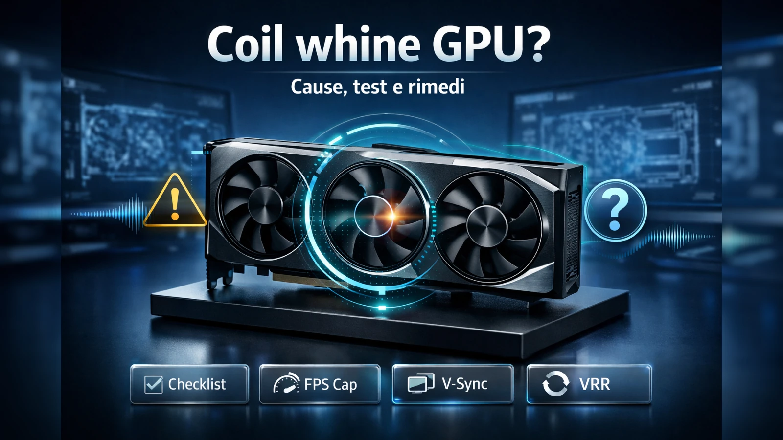 Scheda video che fischia: cos’è il coil whine e come ridurlo