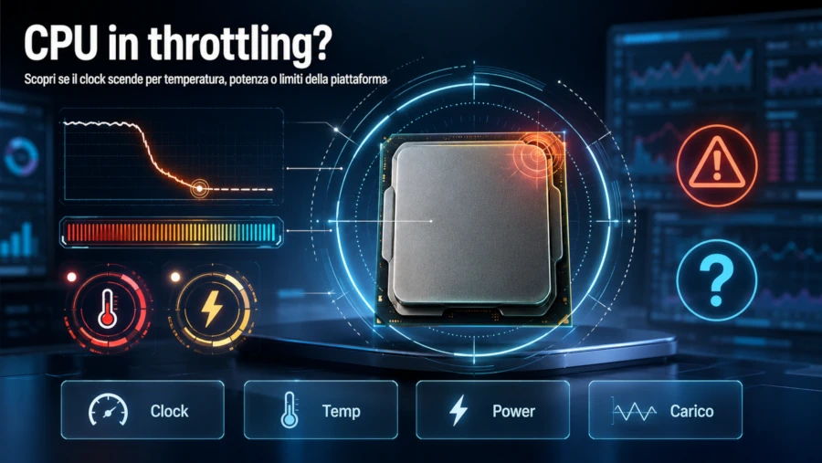 CPU throttling: come capire perché il processore rallenta