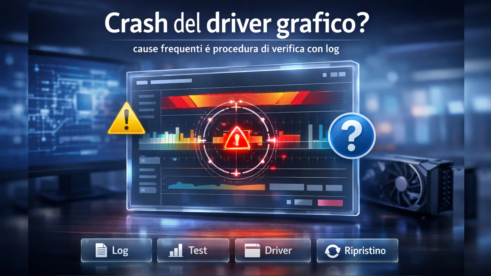 Crash del driver grafico: diagnosi e fix più efficaci