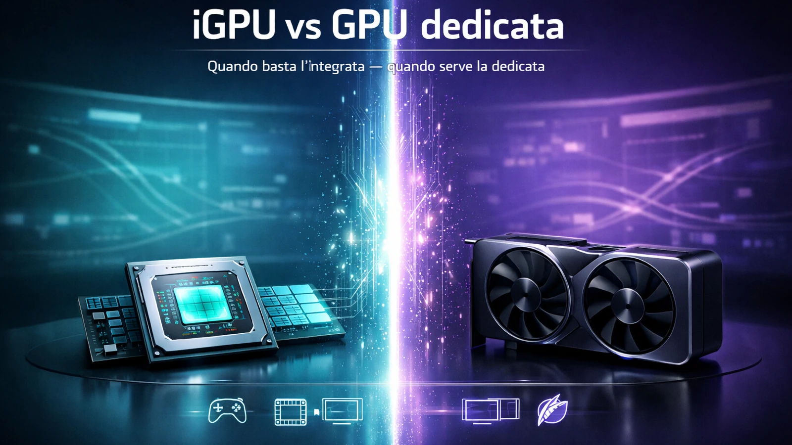 Grafica integrata o GPU dedicata: cosa scegliere per il PC