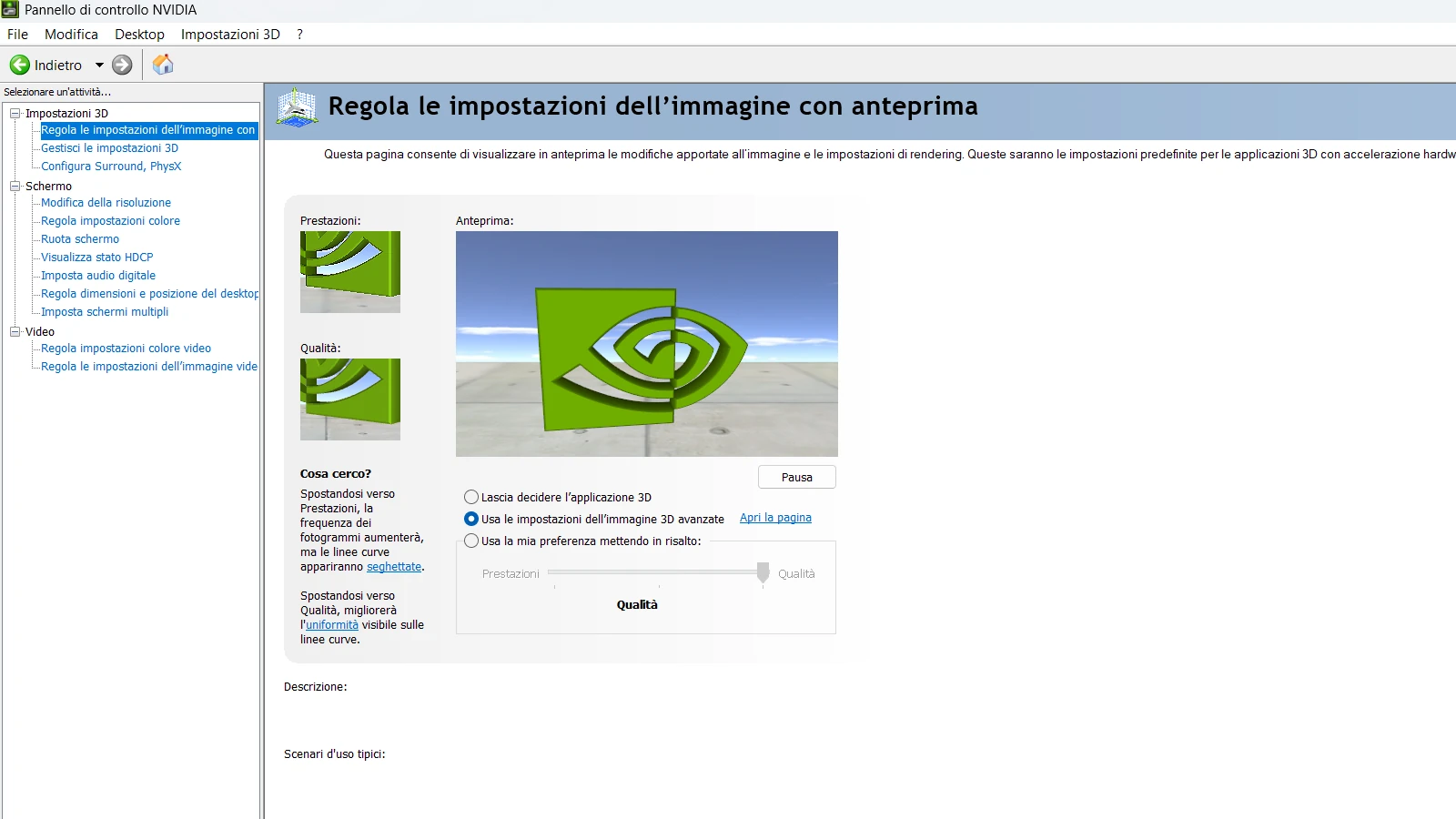 Impostazioni NVIDIA per gaming: cosa conviene cambiare nel driver