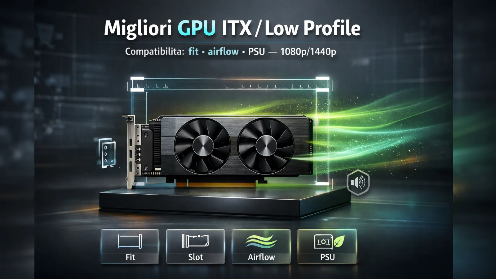 Migliori GPU ITX e low profile per PC compatti
