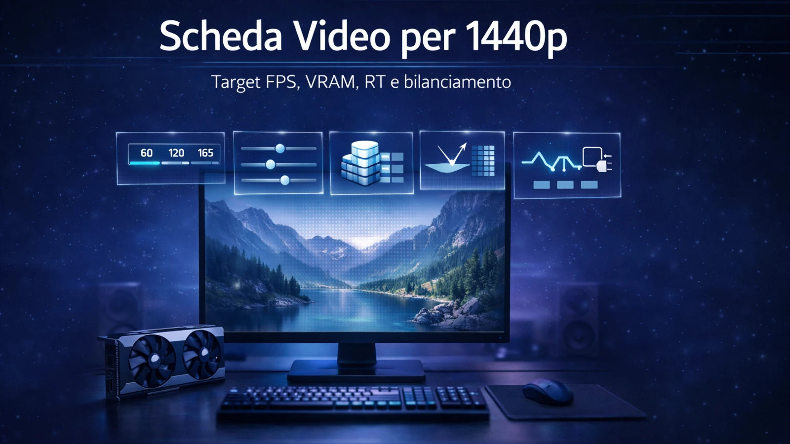 Scheda video per 1440p: quale fascia serve davvero