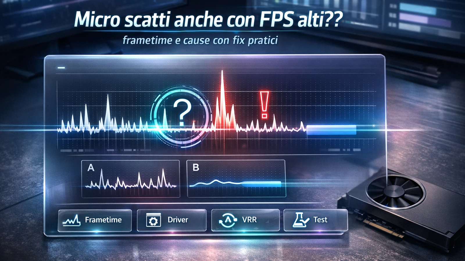 Stuttering GPU: come capire la causa dei micro-scatti