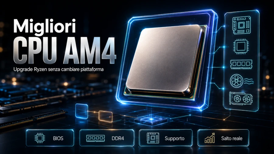 Migliori CPU Ryzen AM4 per aggiornare il PC senza cambiare piattaforma